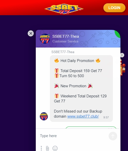 SSBET77 Casino